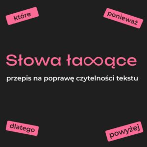 słowa łączące